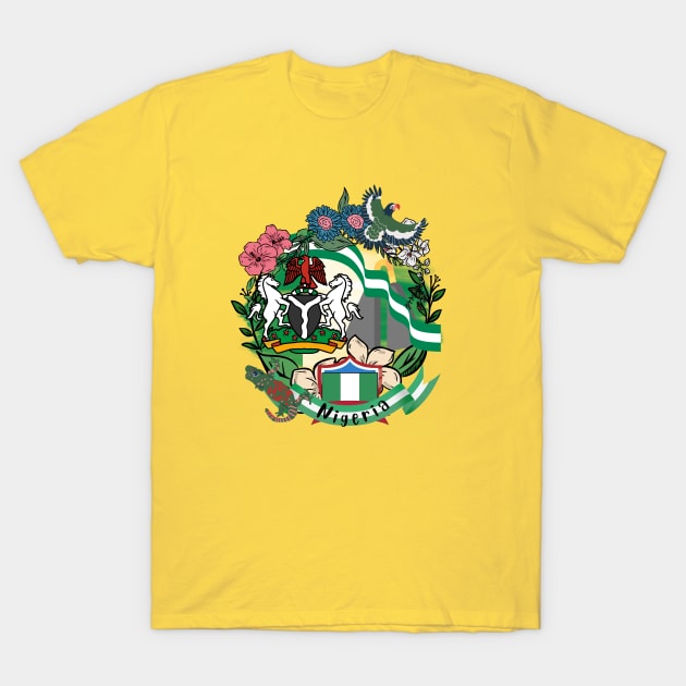 Beautiful Nigeria T-Shirt by AlmostMaybeNever